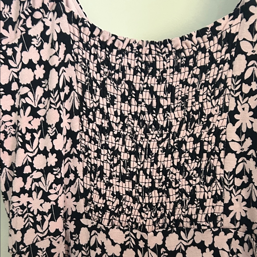 Boden Black and Pink Floral Jumpsuit - Picture 6 of 7